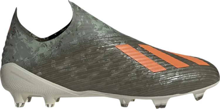 Adidas X 19  FG 'Legacy Green Solar Orange' boots, green