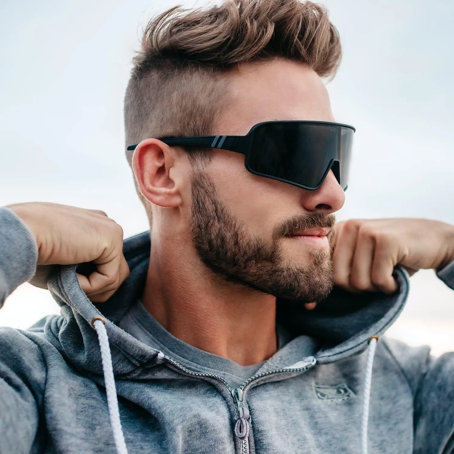 Blenders Eyewear Eclipse ?C Polarized Sunglasses ?C Wrap-Around Lens ?C 100% UV Protection ?C For Men & Women
