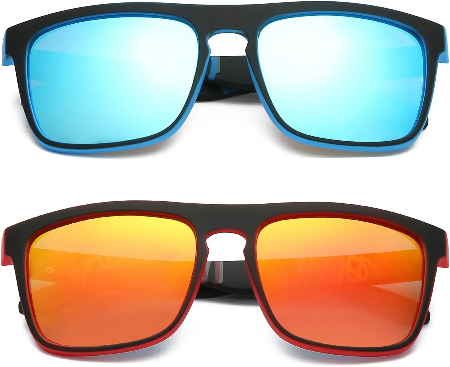 DUBERY Classic Polarized Sunglasses for Men Women Retro 100% UV Protection Driving Sun Glasses D731