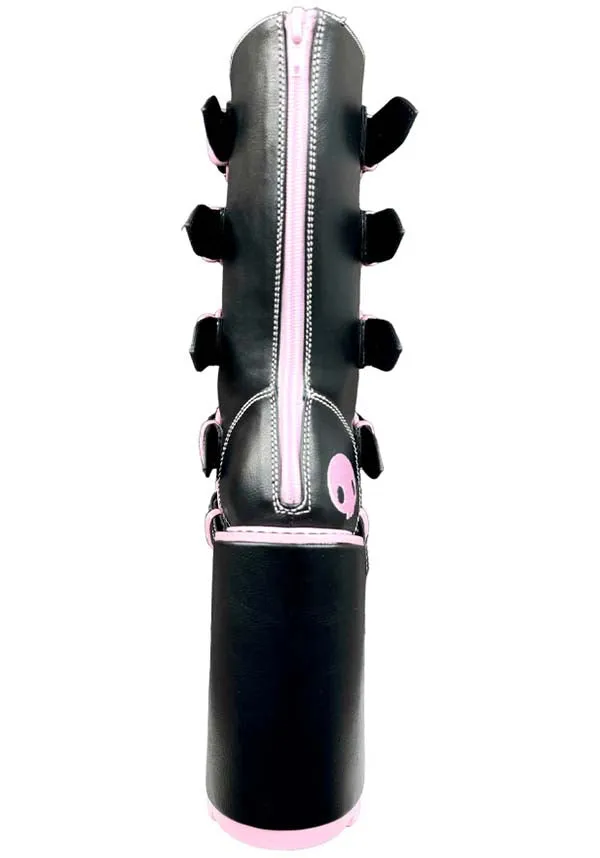 Dune Kuromi [Black] | PLATFORM BOOTS [PREORDER]