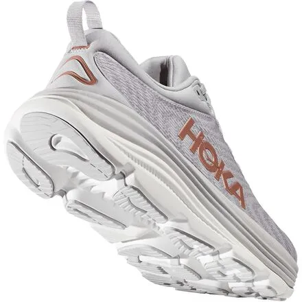 HOKA Women's Gaviota 5 Wide Shoes, Harbor Mist/Rose Gold