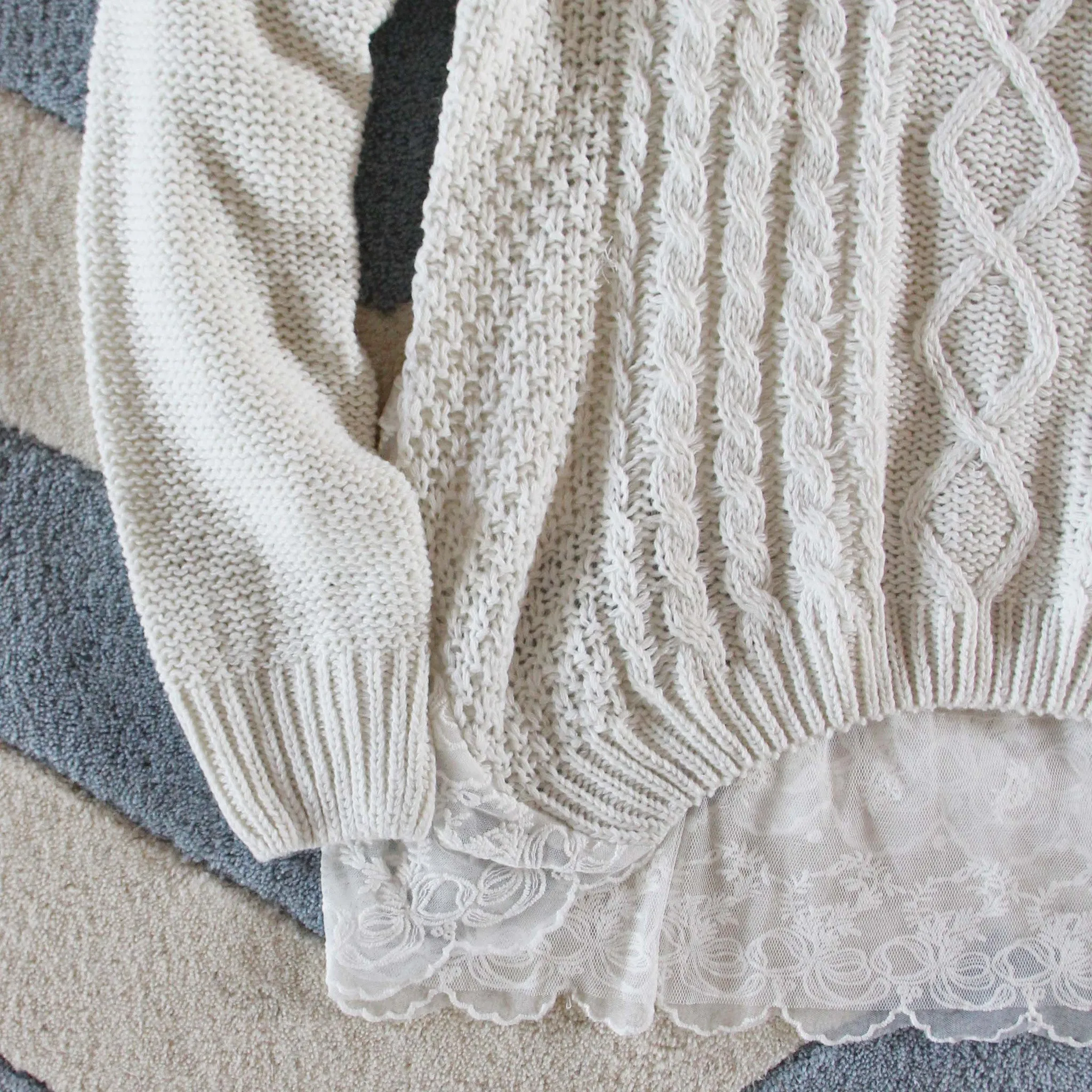 Iced Lace Sweater