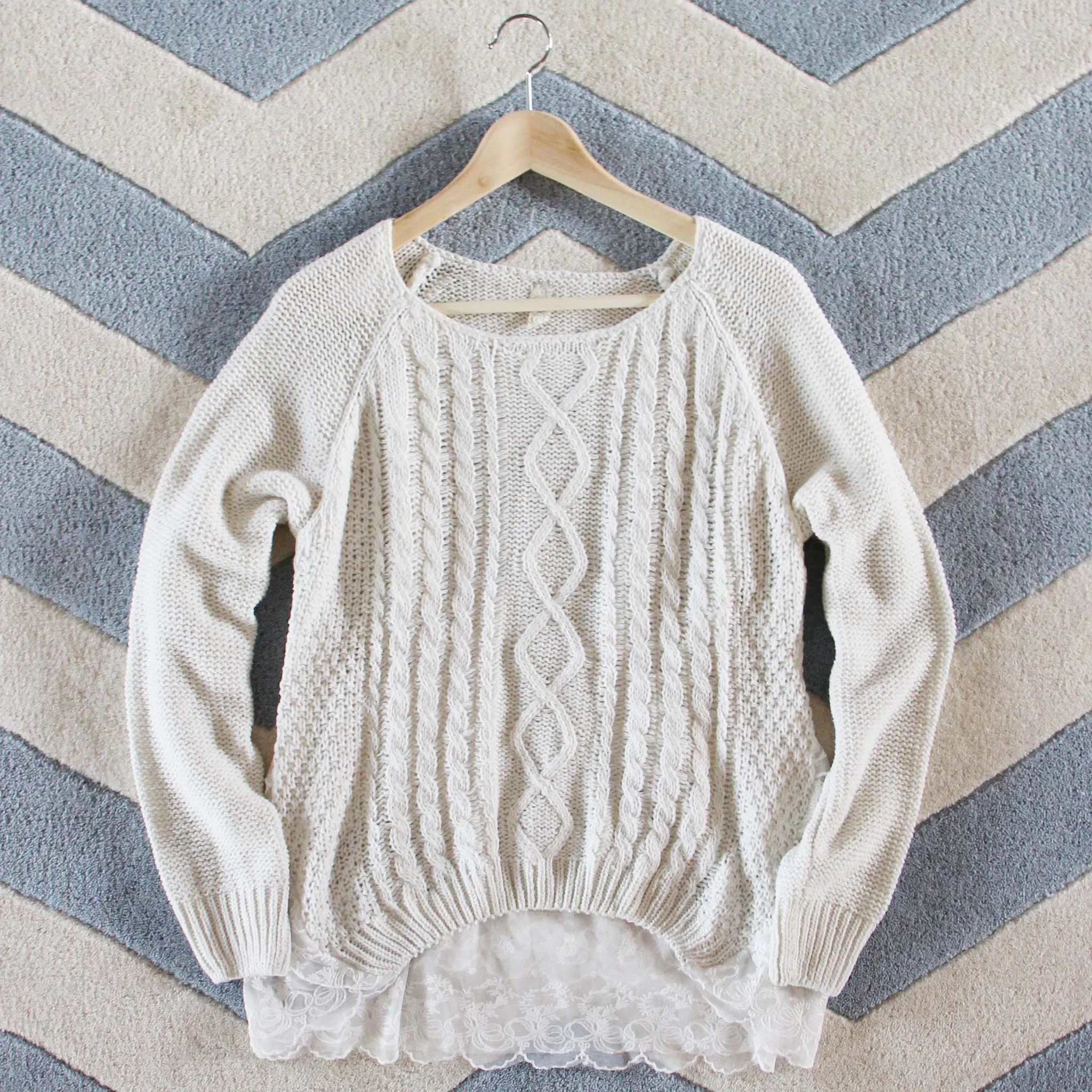 Iced Lace Sweater