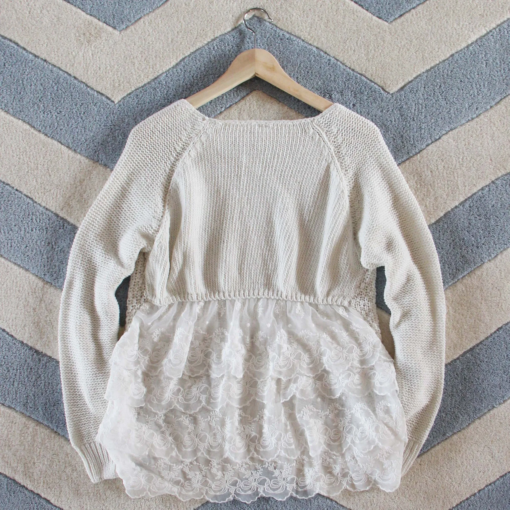 Iced Lace Sweater