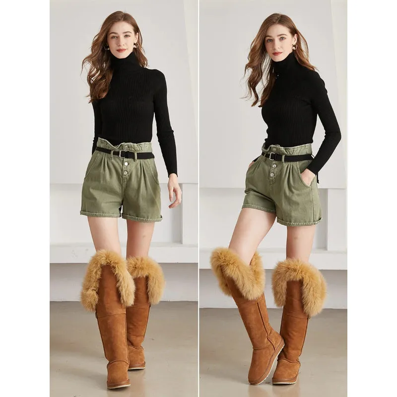Over The Knee Winter Warm Shoes