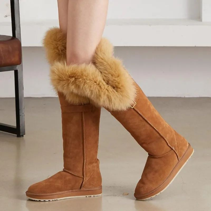 Over The Knee Winter Warm Shoes