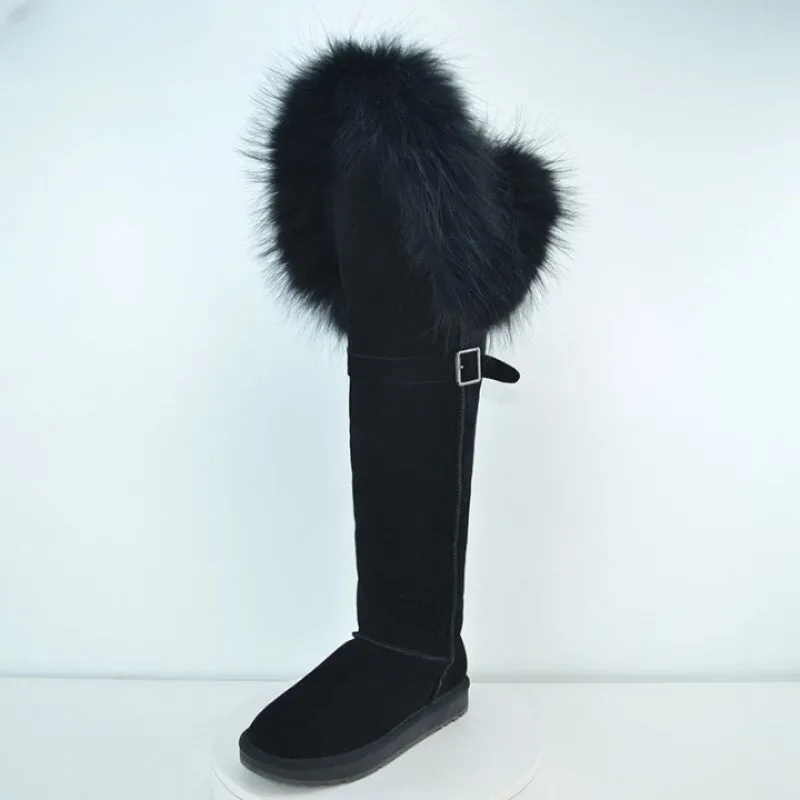 Over The Knee Winter Warm Shoes