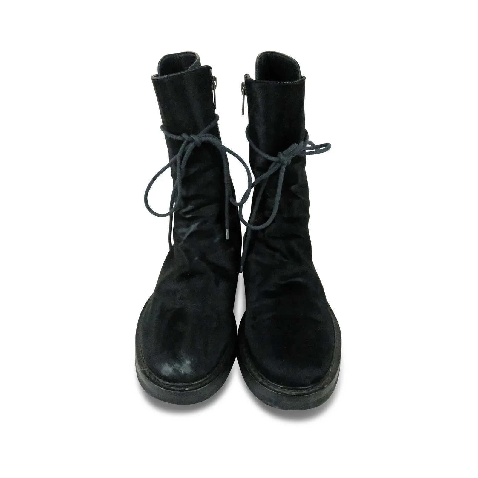 Pony Hair Vitello Boots