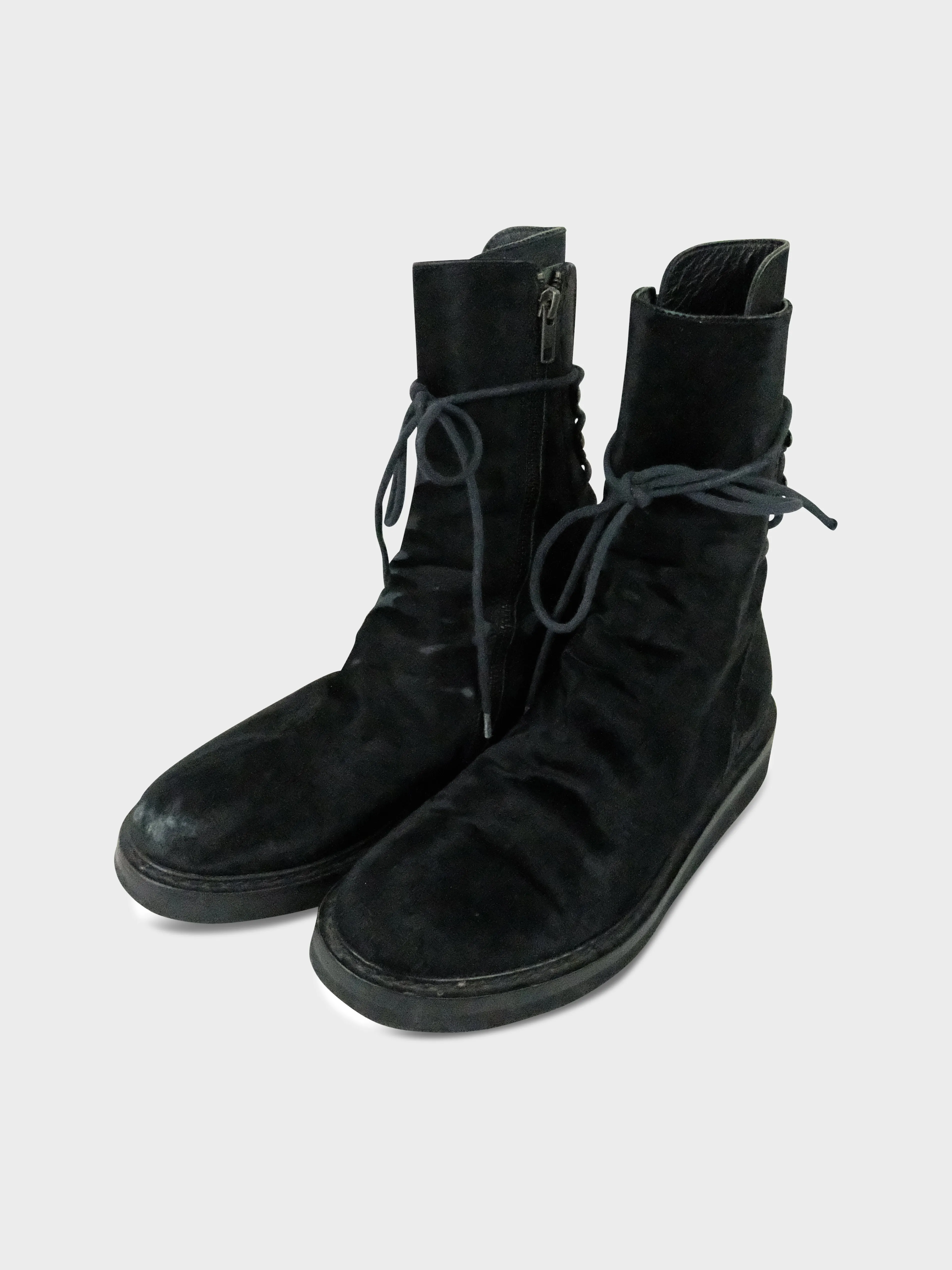 Pony Hair Vitello Boots