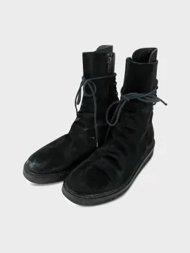 Pony Hair Vitello Boots