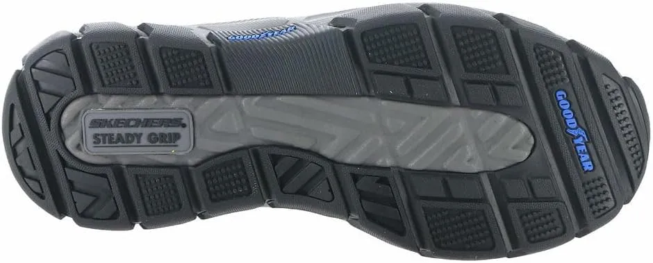 Skechers USA Men's Respected-Elgin 204810 Moc Toe Leather Slip-Ins, 24.0 cm