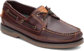 Sperry Mens Mako 2-Eye Boat Shoe, Amaretto, 13