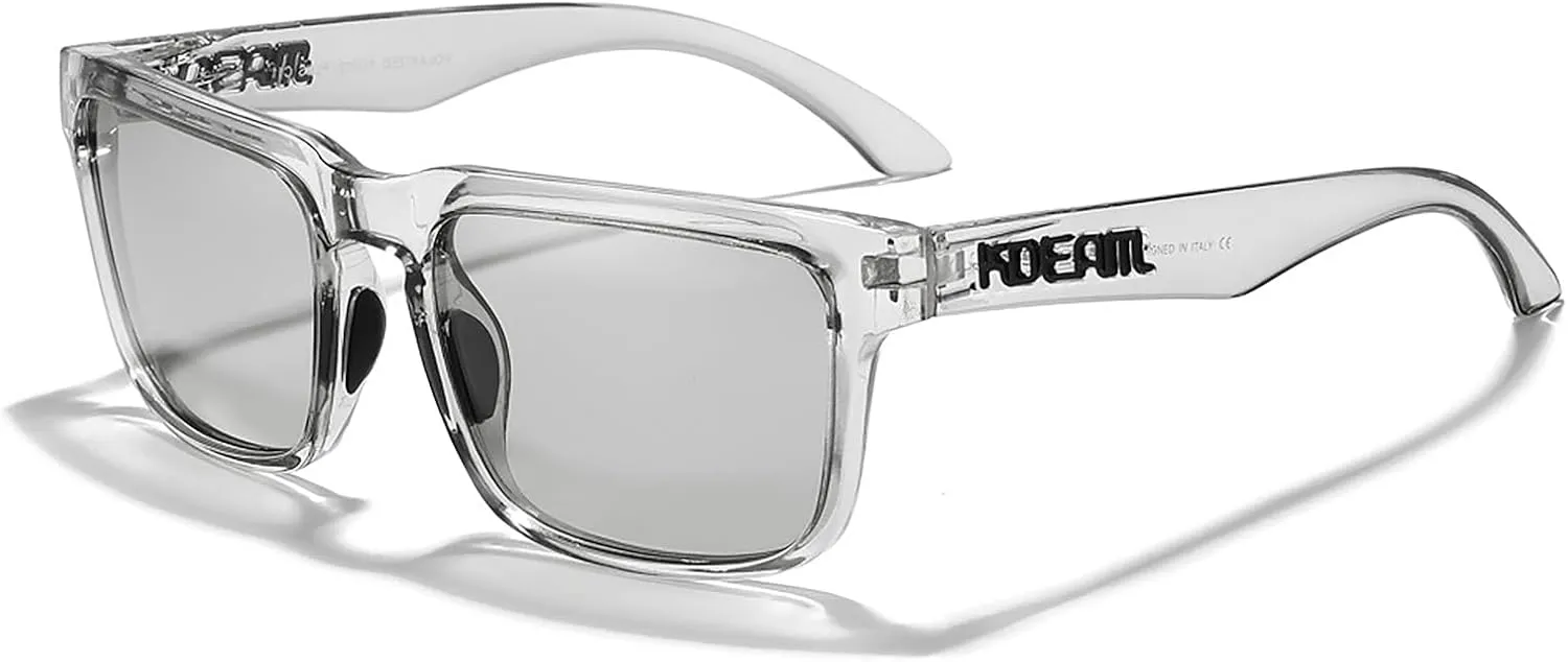 STGATN Big Head Sunglasses for Men - 155MM for Large Wide Heads Men's TR90 Ultralight UV400 Protection Glasses
