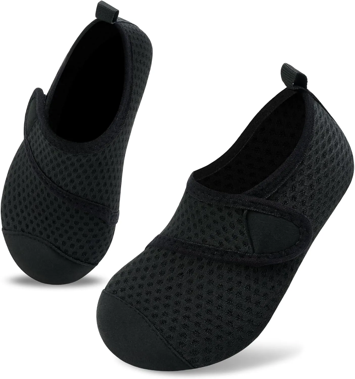 VIFUUR Kids Water Shoes Boys Girls Barefoot Water Sports Socks Hook&Loop Beach Shoes Quick Dry Aqua Socks Swim Walking Outdoor Sports for Toddler