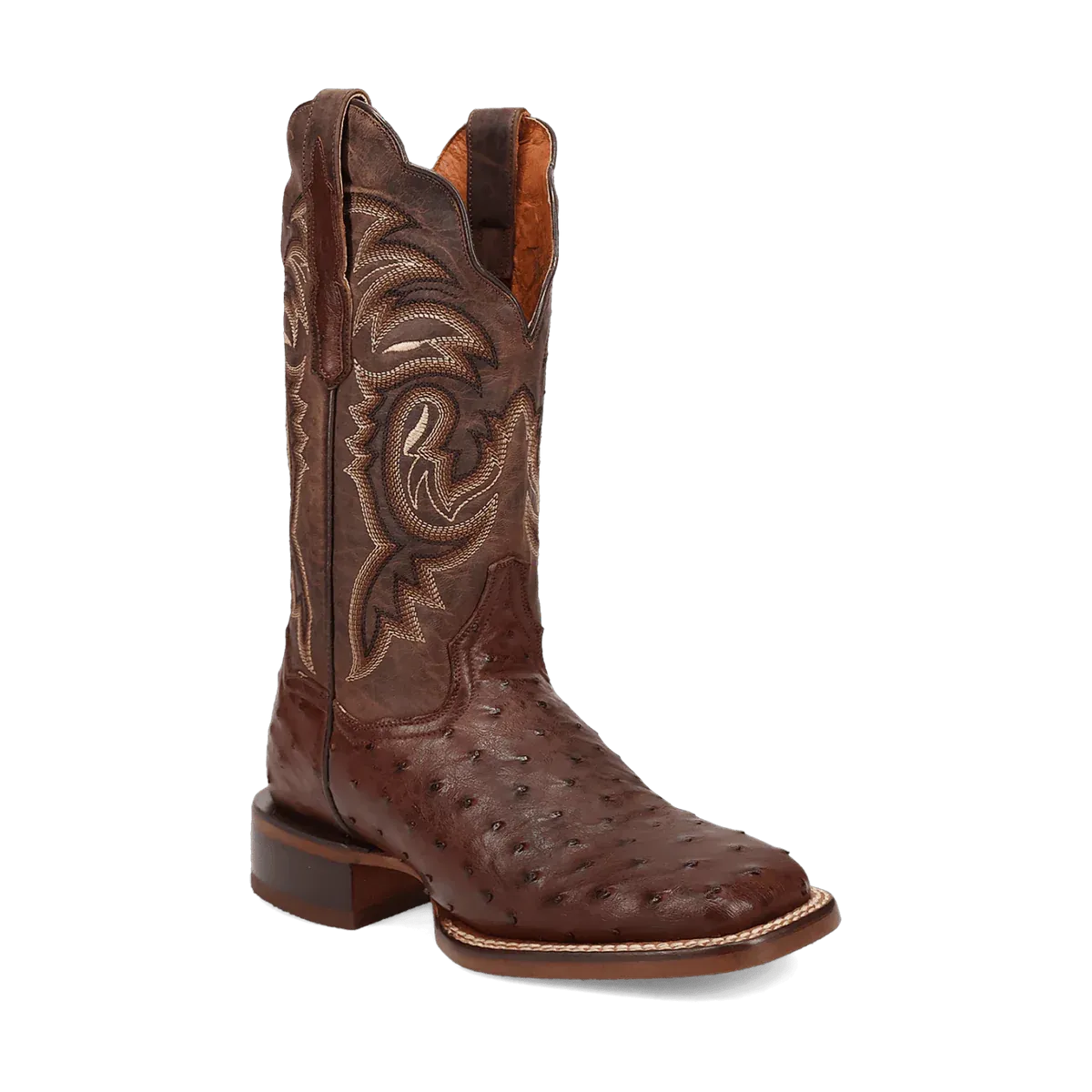Women's Dan Post Kylo Chocolate Ostrich Boot